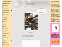 Tablet Screenshot of lenesgalleri.dk